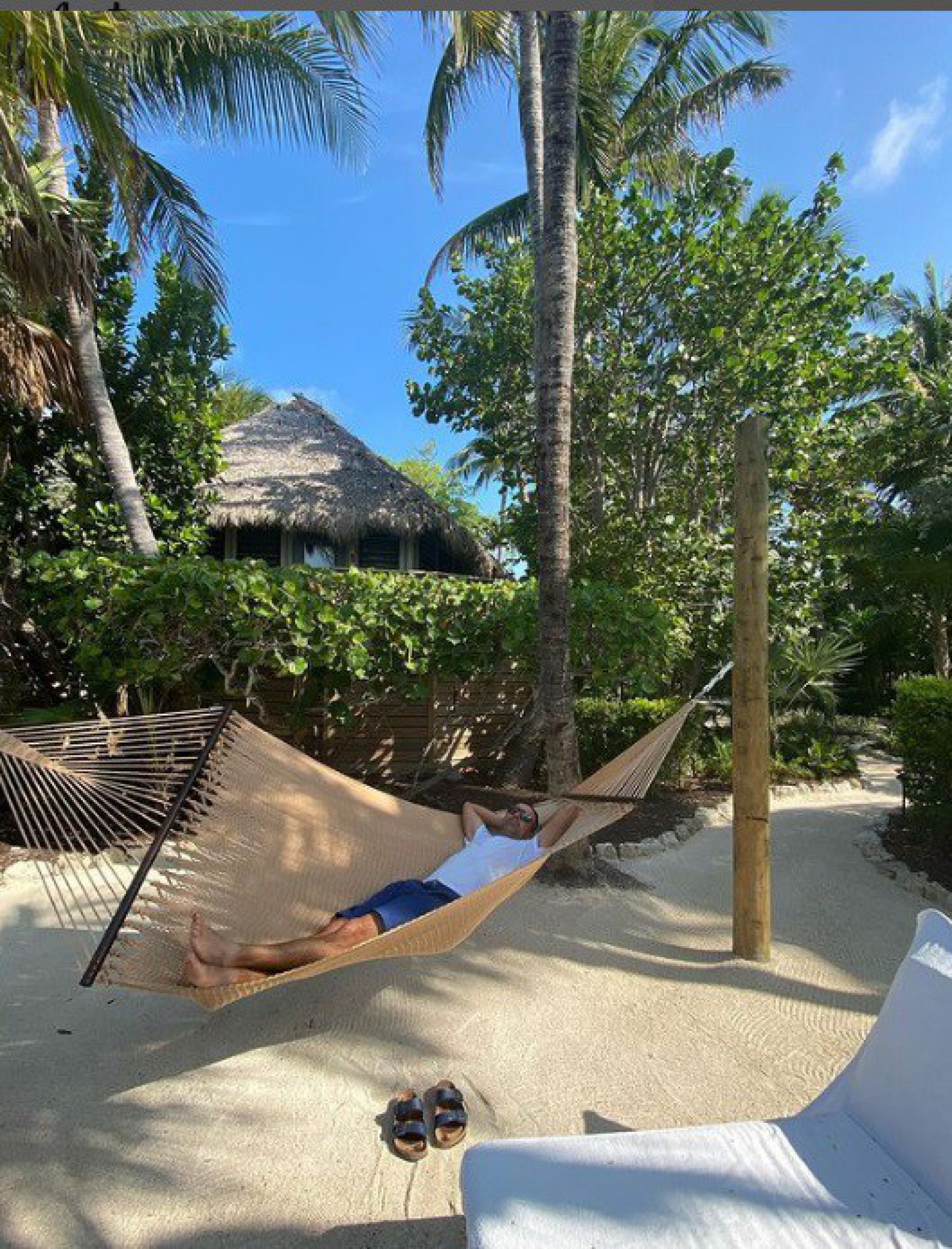 Tadeu Schmidt brincou com onda de frio no Brasil enquanto curte as férias nos EUA  - Reprodução/Instagram 