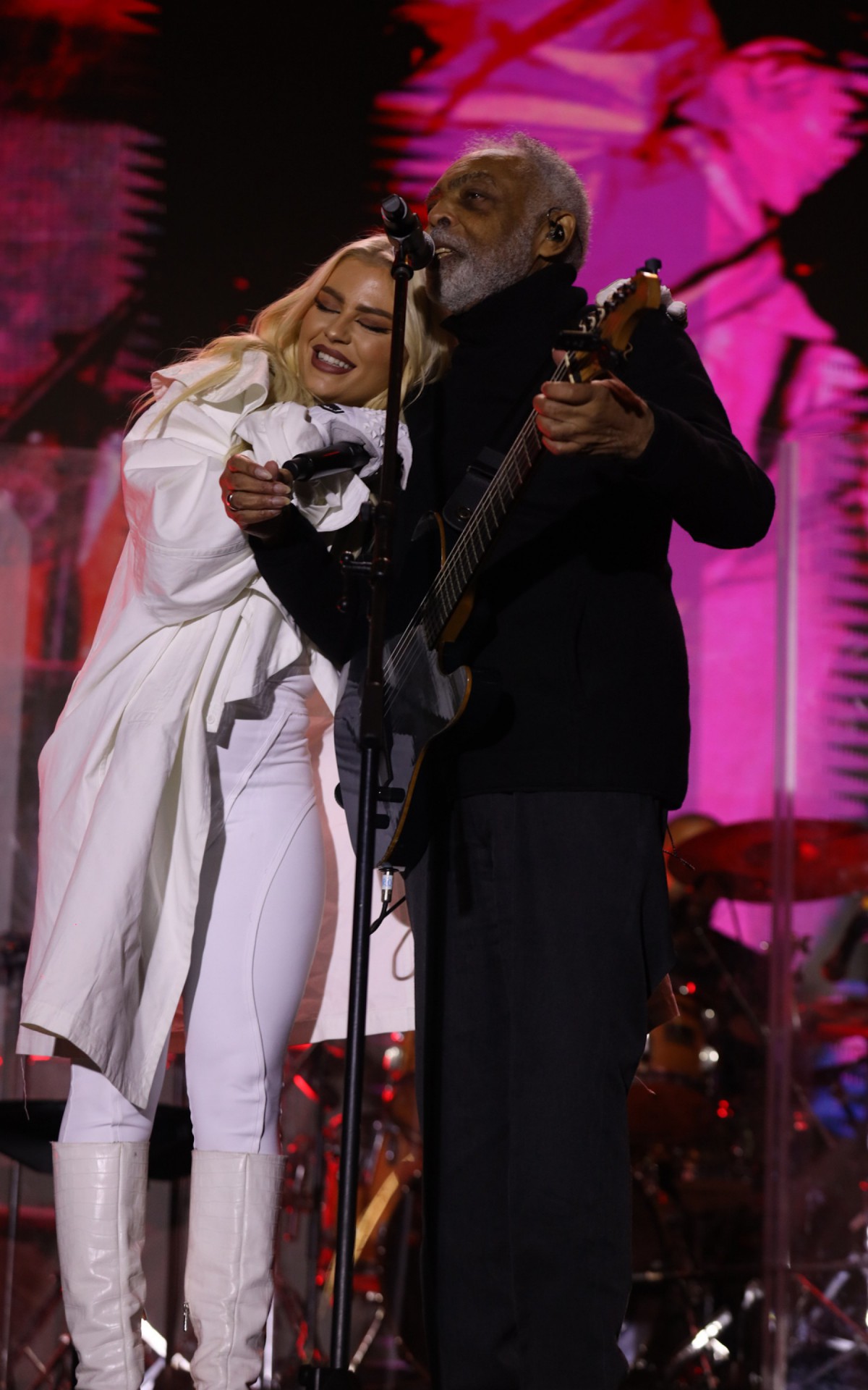 Luisa Sonza e Gilberto Gil