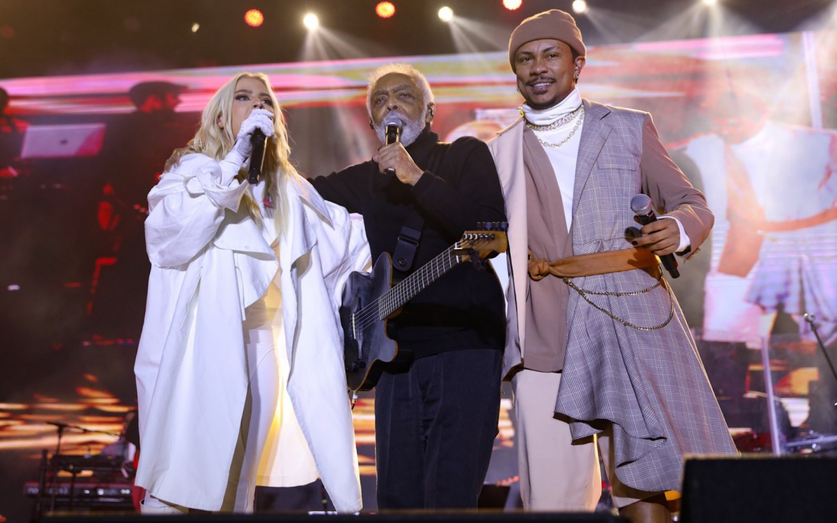 Luisa Sonza, Gilberto Gil e Xamã se apresentam em festival de música em SP - Lucas Ramos / Ag. News