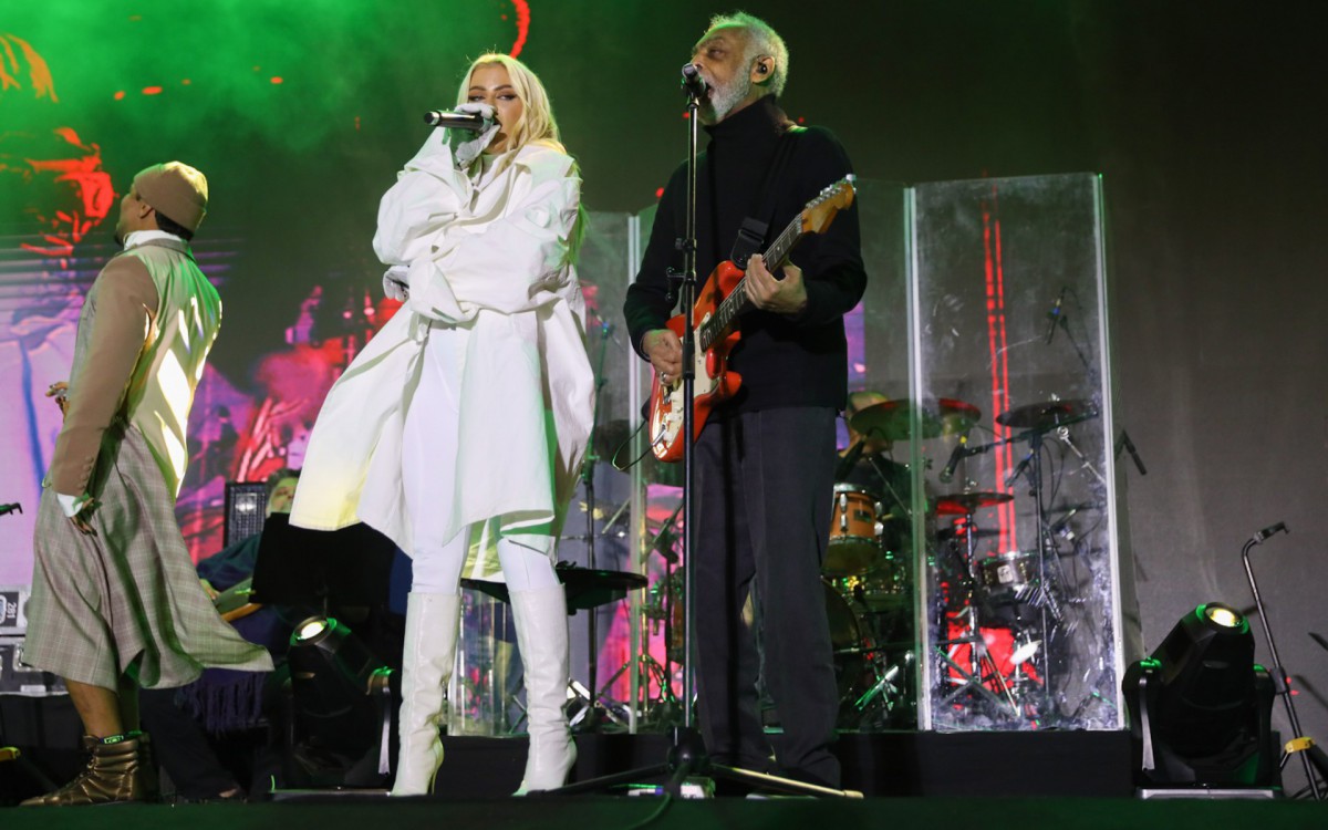 Luisa Sonza e Gilberto Gil