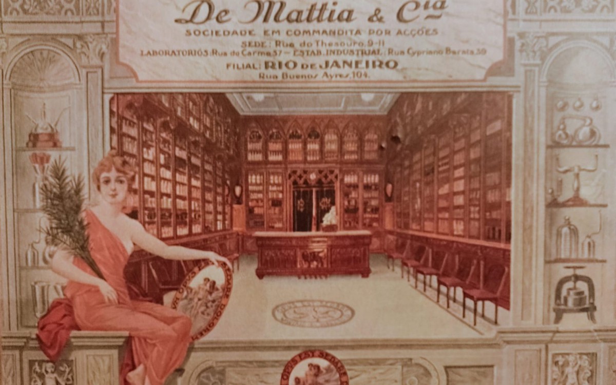 Propaganda de &eacute;poca. Exposi&ccedil;&atilde;o Rio-1922, no MHN