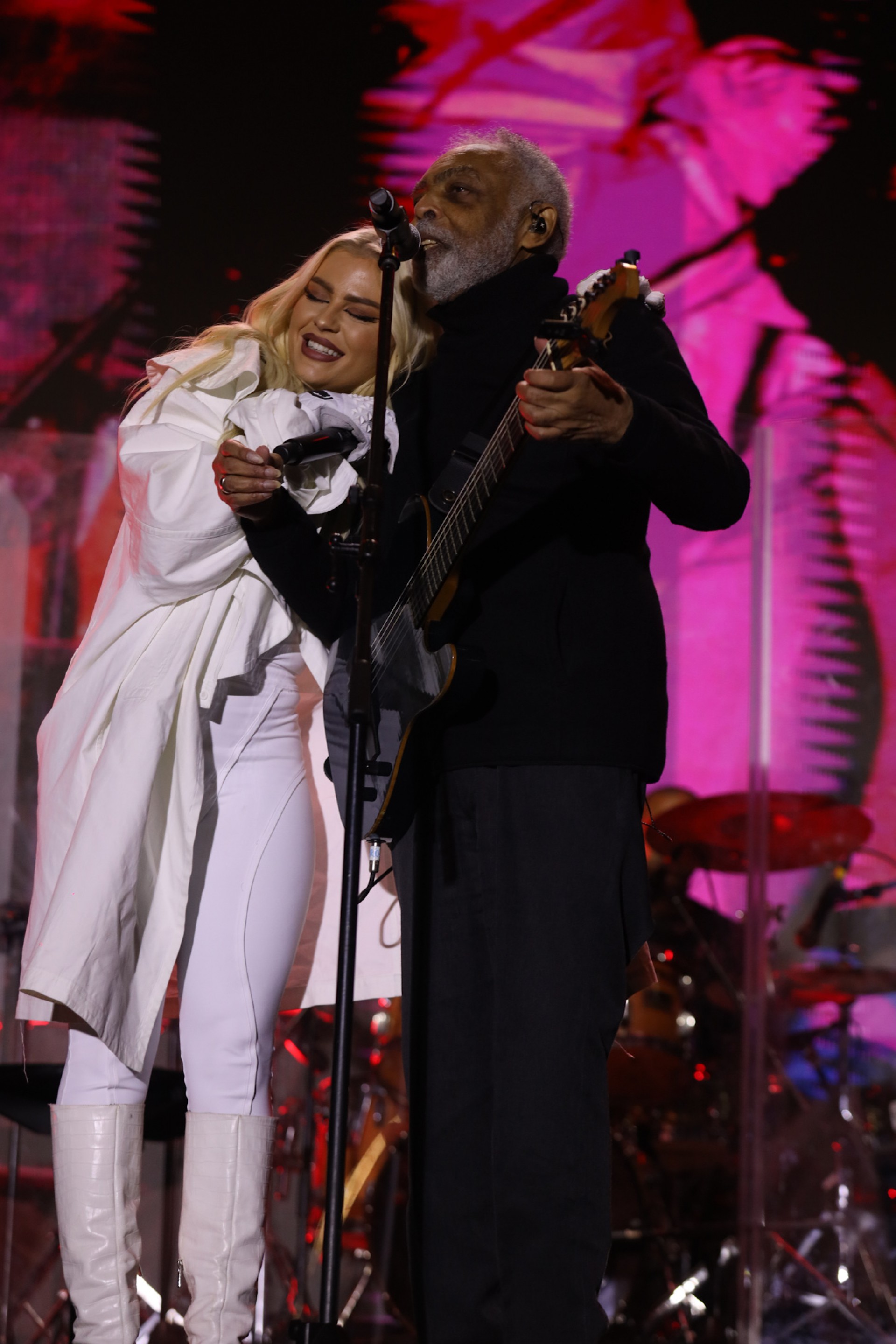 Luisa Sonza e Gilberto Gil - Lucas Ramos / Ag. News