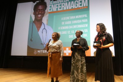 Saúde homenageia profissionais de destaque na Semana da Enfermagem