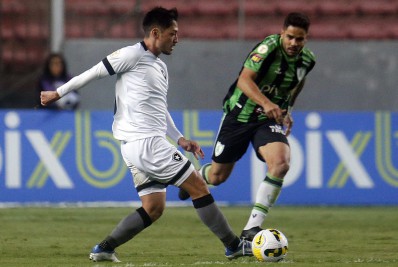Botafogo arranca empate com América-MG, mas perde chance de assumir liderança do Brasileirão