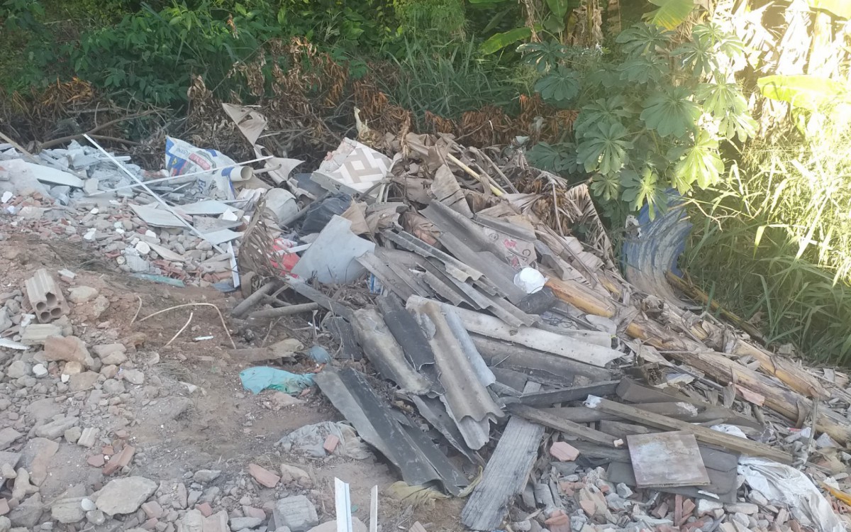 Guarda Ambiental de BM flagra descarte irregular de res&iacute;duos