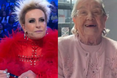 Palmirinha surpreende Ana Maria Braga no 'Domingão com Huck'