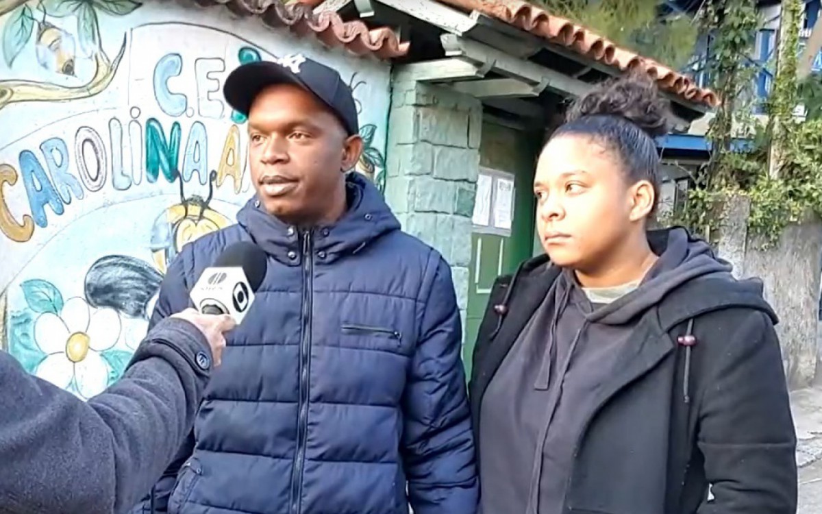 Carlos Eduardo e Karolaine Viotrino, pais de Maria Thereza