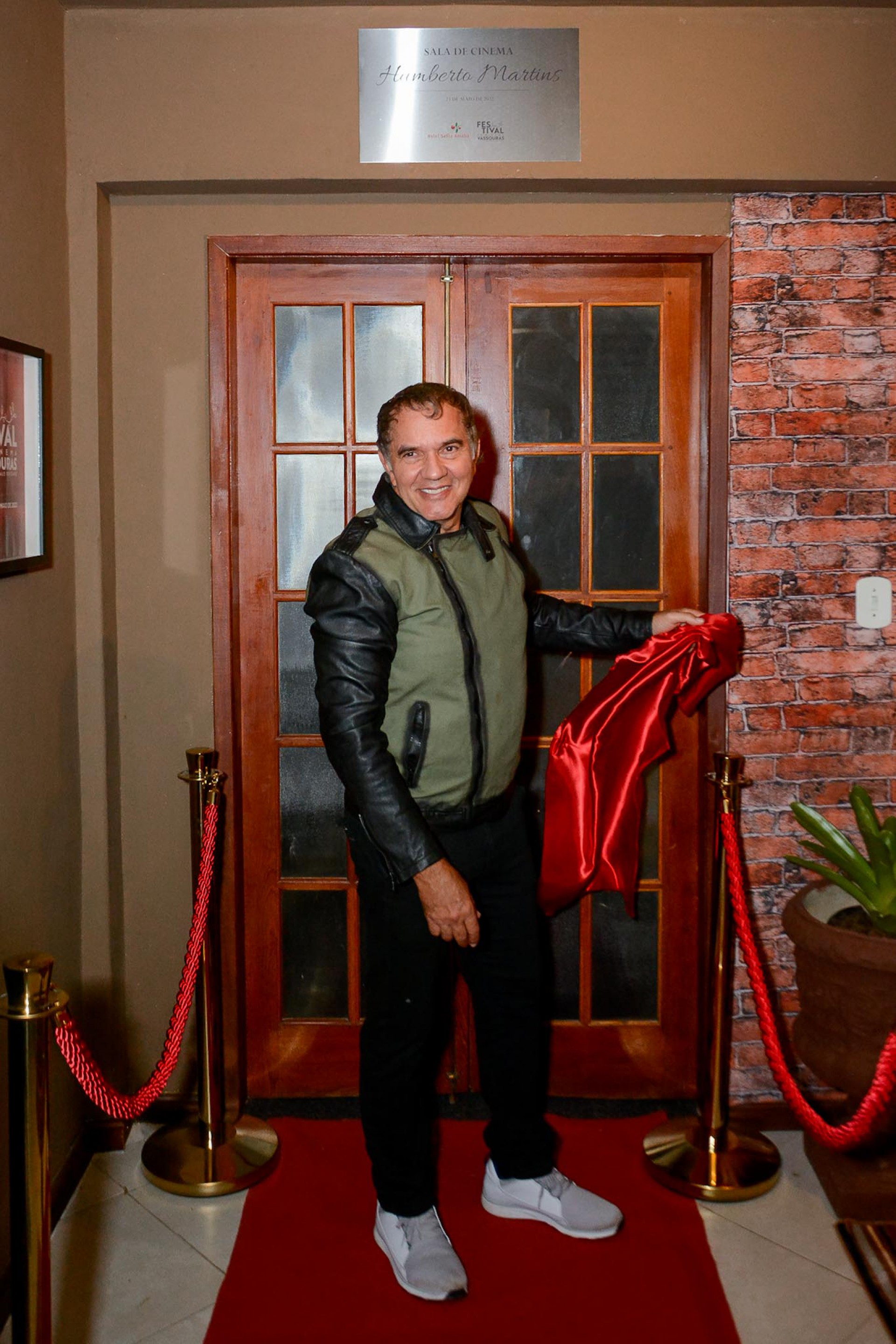 Inauguração da sala de cinema Humberto Martins, em Vassouras - Webert Belicio / Ag. News