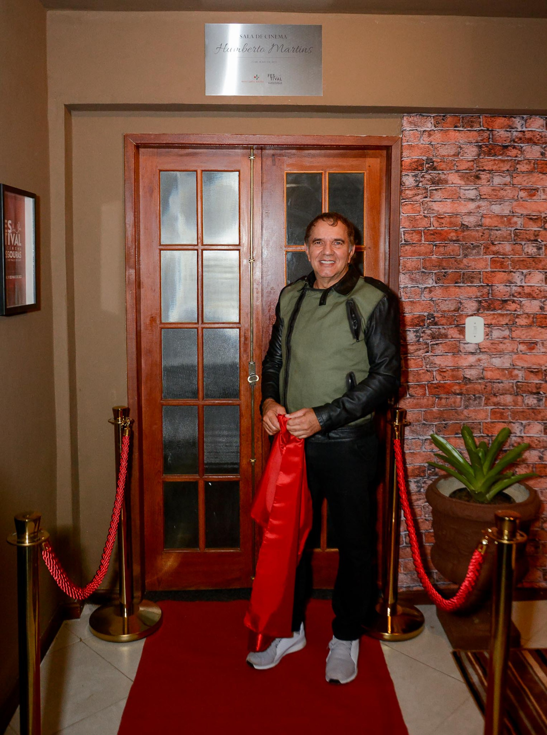 Inauguração da sala de cinema Humberto Martins, em Vassouras - Webert Belicio / Ag. News