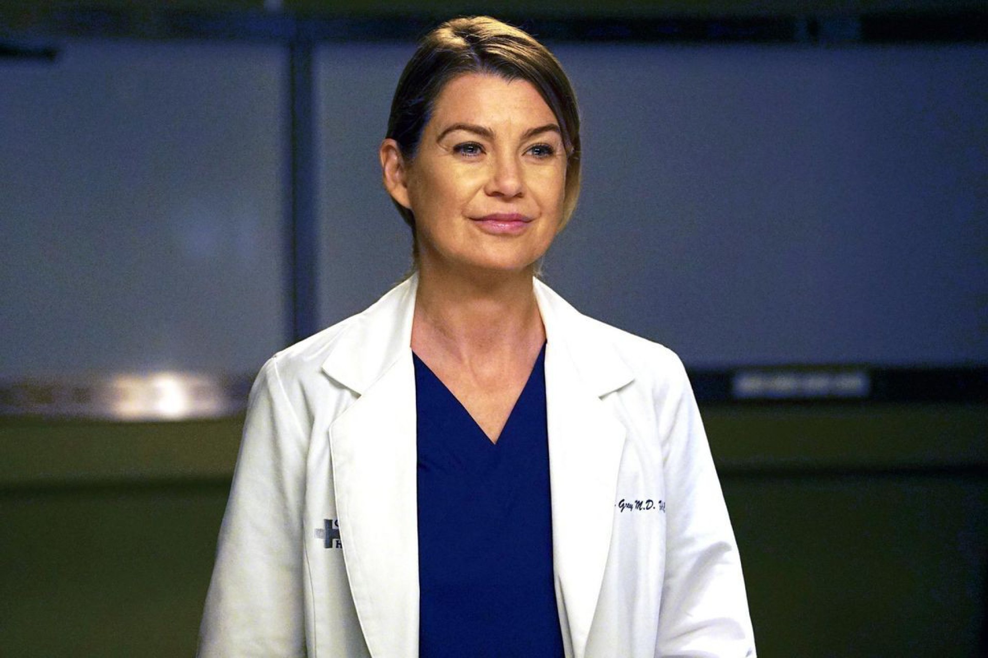 Ellen Pompeo como Meredith Grey em Grey's Anatomy - ABC/Divulgação