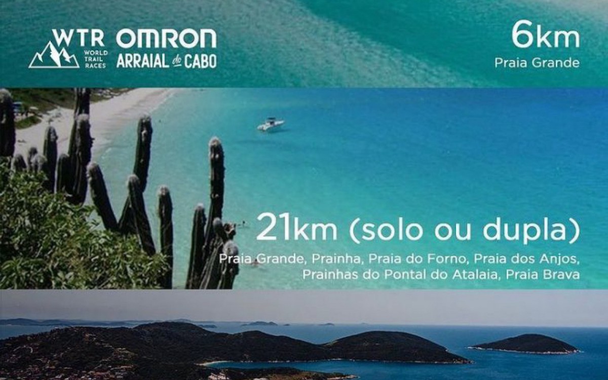 Arraial do Cabo ser&aacute; palco da 2&ordf; etapa da World Trail Races, neste s&aacute;bado (28)