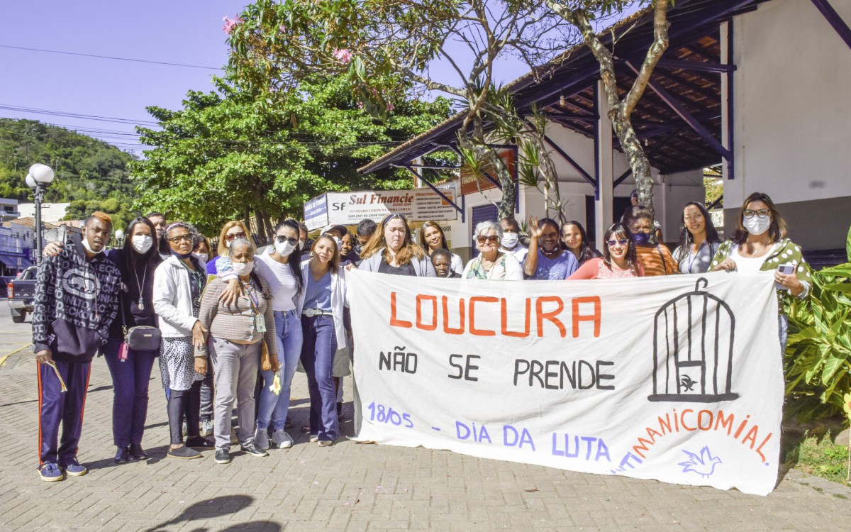 Evento abriu a campanha antimanicomial no município - Divulgação