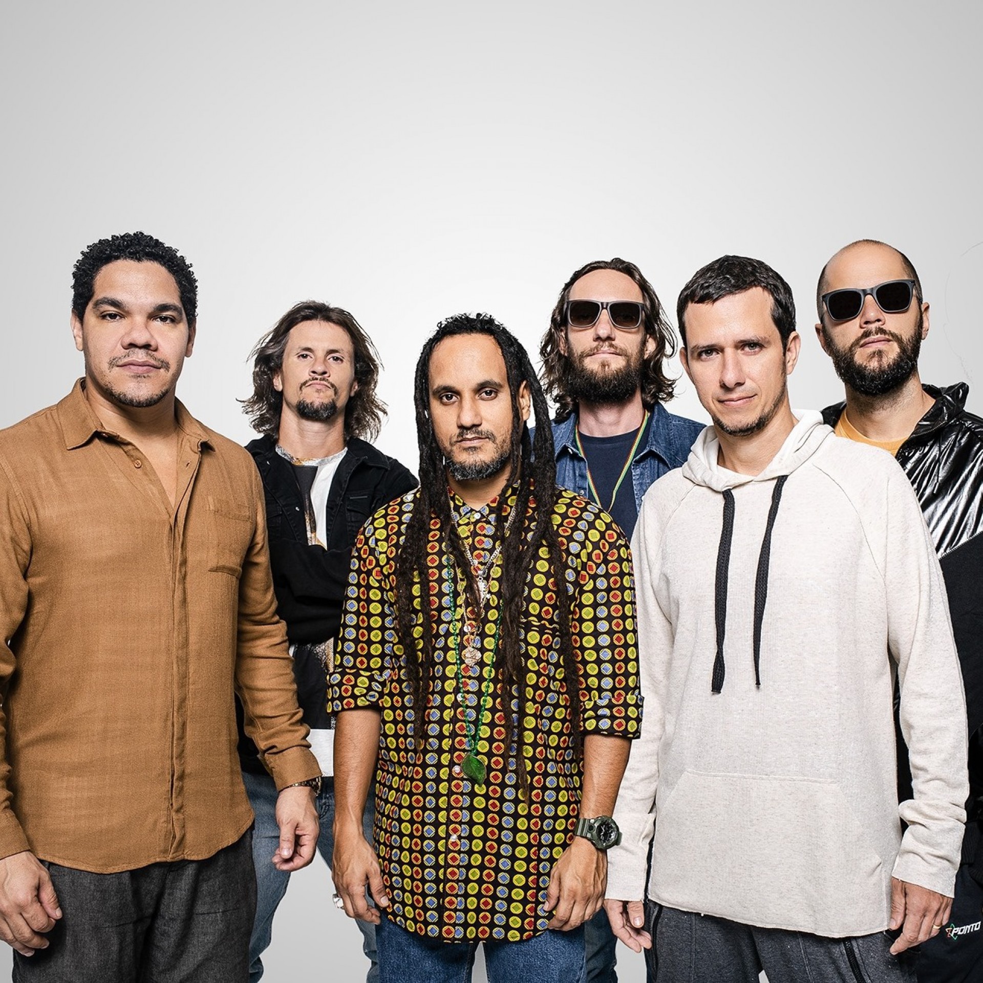 A banda Ponto de Equilíbrio abre o festivel que acontece neste sábado em homenagem ao cantor Bob Marley - Divulgação