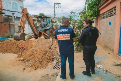 Ação conjunta entre 39º BPM e Prefeitura de Belford Roxo retira barricadas do Bom Pastor e Guacha
