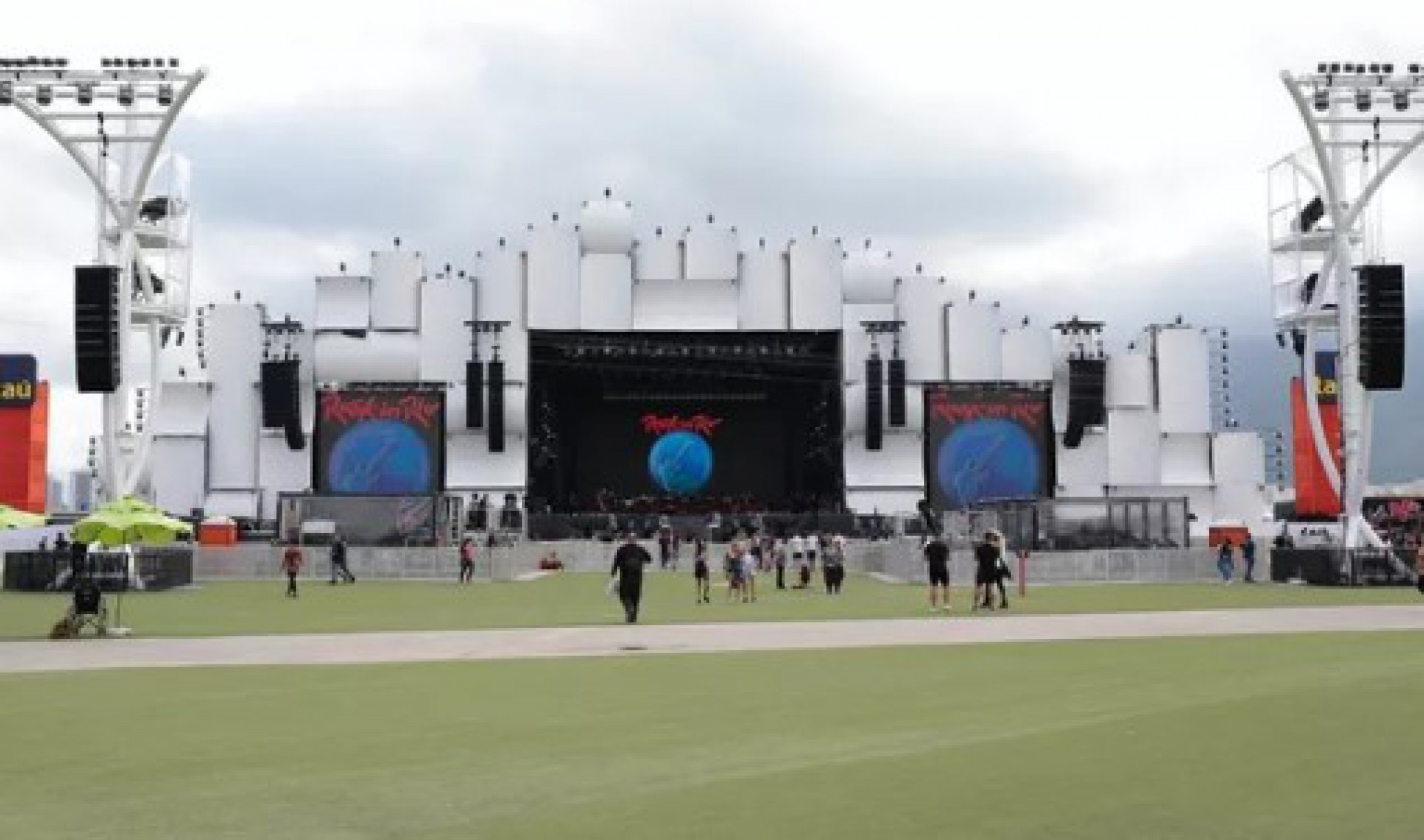 Palco Mundo do Rock in Rio - Rafael Cusato/Ed. Globo