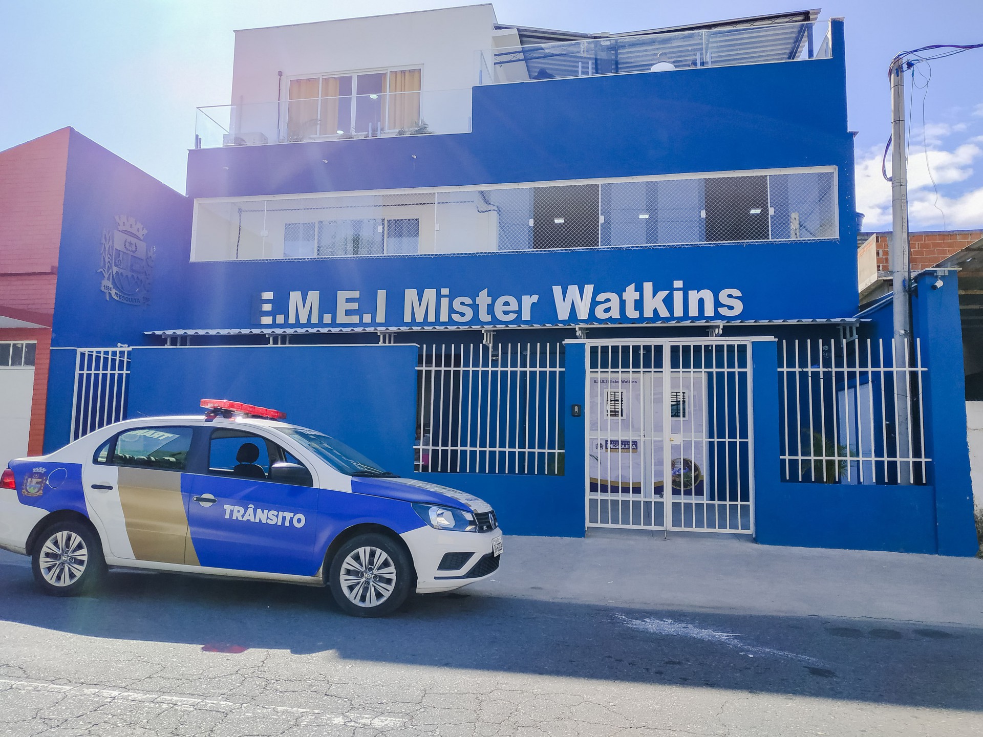 EMEI Mister Watkins &eacute; oficialmente inaugurada em Mesquita - Luan Maciel