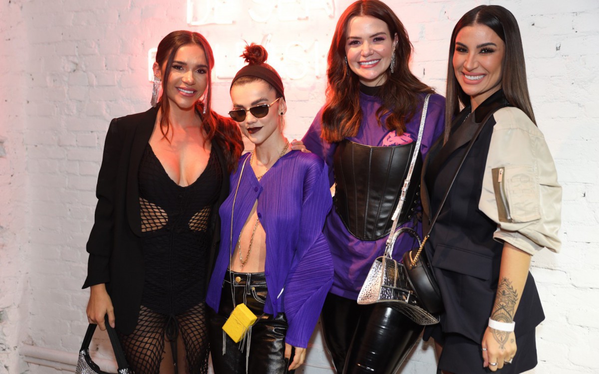 Gizelly Bicalho, Manu Gavassi, Marcela Mc Gowan e Bianca Andrade - Foto: Lucas Ramos / AgNews