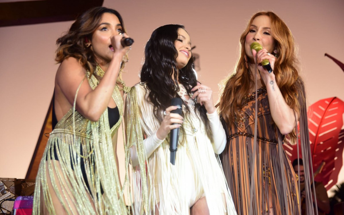 Lucy Alves, Juliette e Claudia Leitte