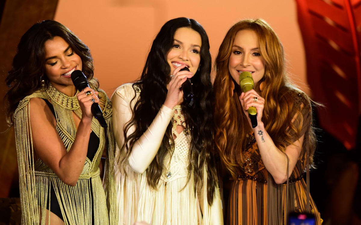 Lucy Alves, Juliette e Claudia Leitte