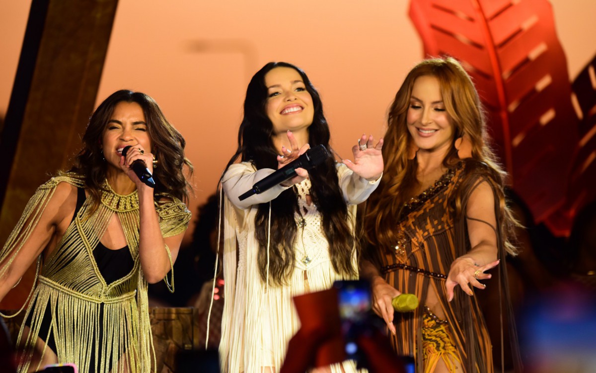 Lucy Alves, Juliette e Claudia Leitte