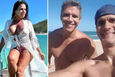 Solange Gomes fala sobre sexo a três com Márcio Garcia e irmão: 'Constrangida'
