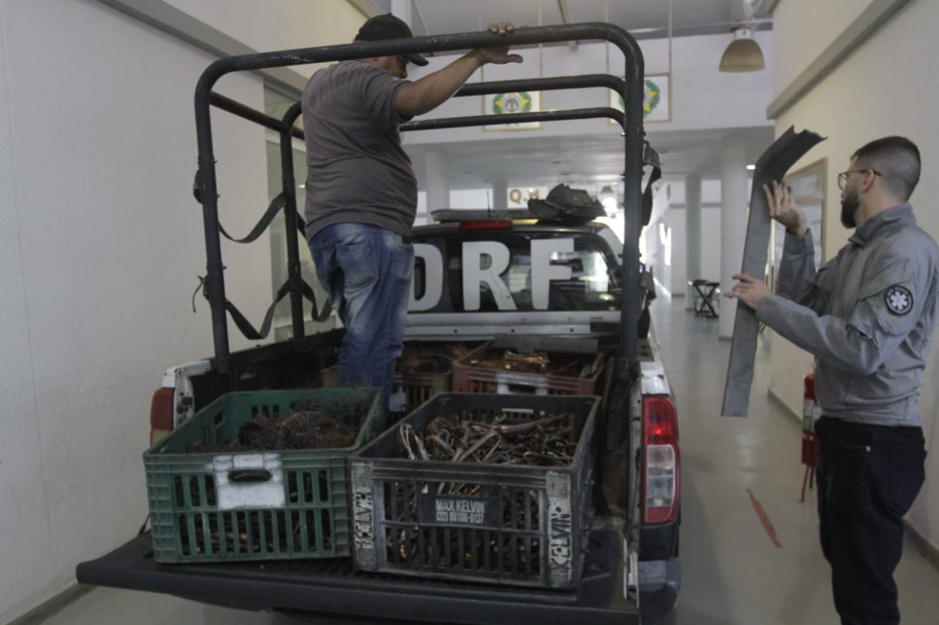 Material apreendido foi levado para a Cidade da Polícia - Marcos Porto/Agência O Dia