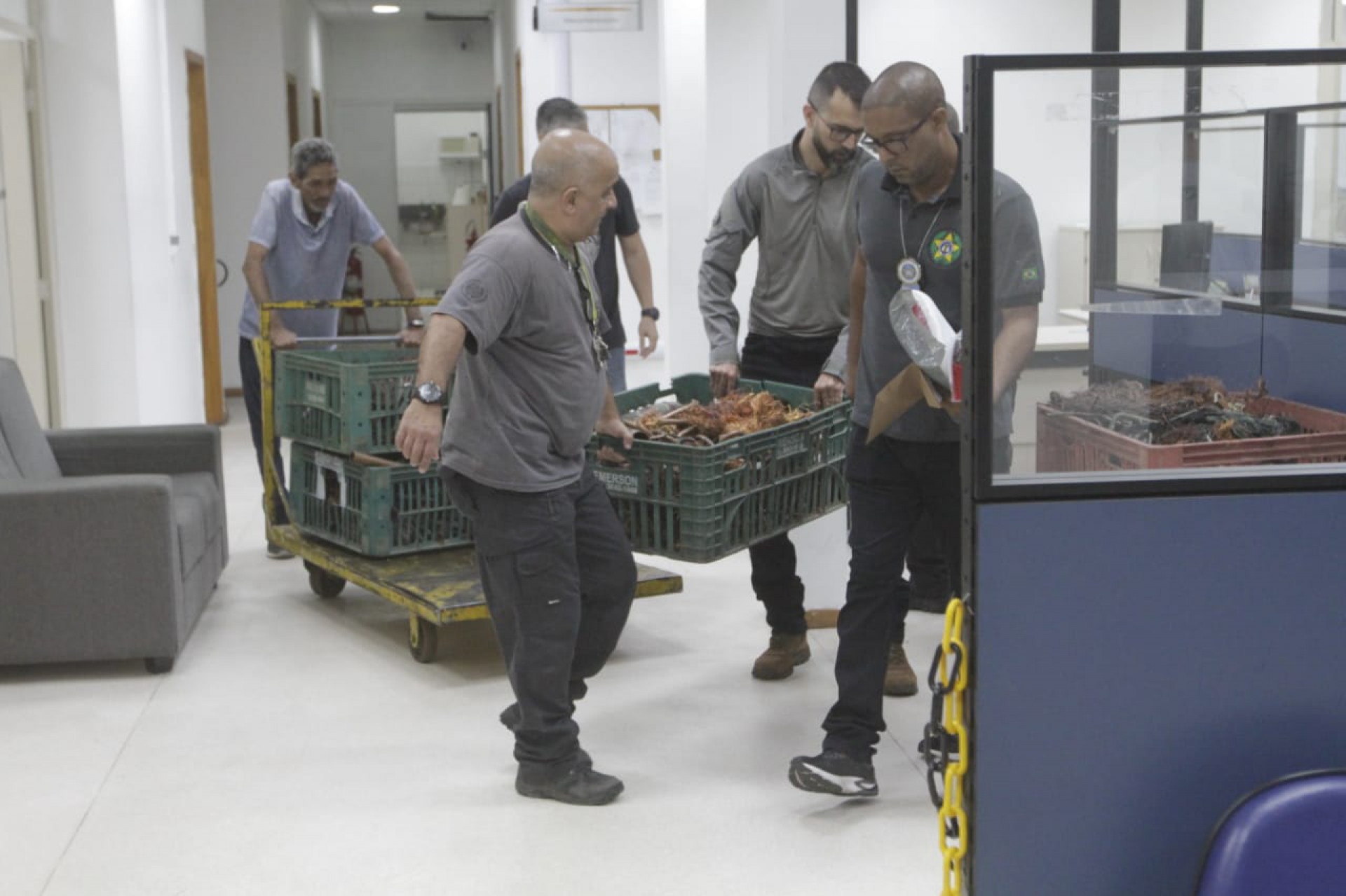 Foi apreendida mais de uma tonelada de fio de cobre - Marcos Porto/Agência O Dia