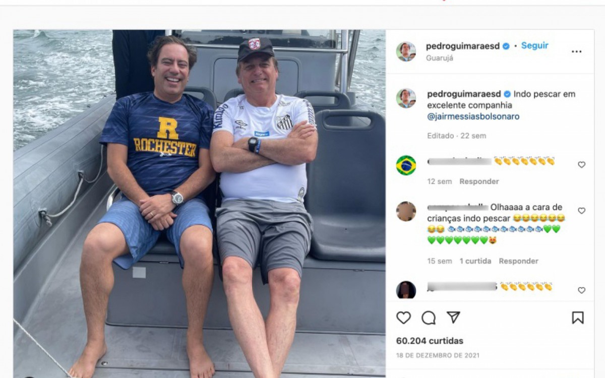 Imagem capturada em 25 de maio de 2022 