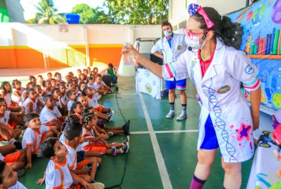Belford Roxo: Espetáculo ‘Ciência para uma Vida Melhor’ agita Escola Malvino José Miranda