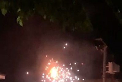 Padrões de energia elétrica pegam fogo em Cabo Frio; bombeiros foram acionados