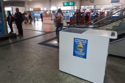 Segurança Presente e Rodoviária Novo Rio realizam campanhas de doação de agasalhos