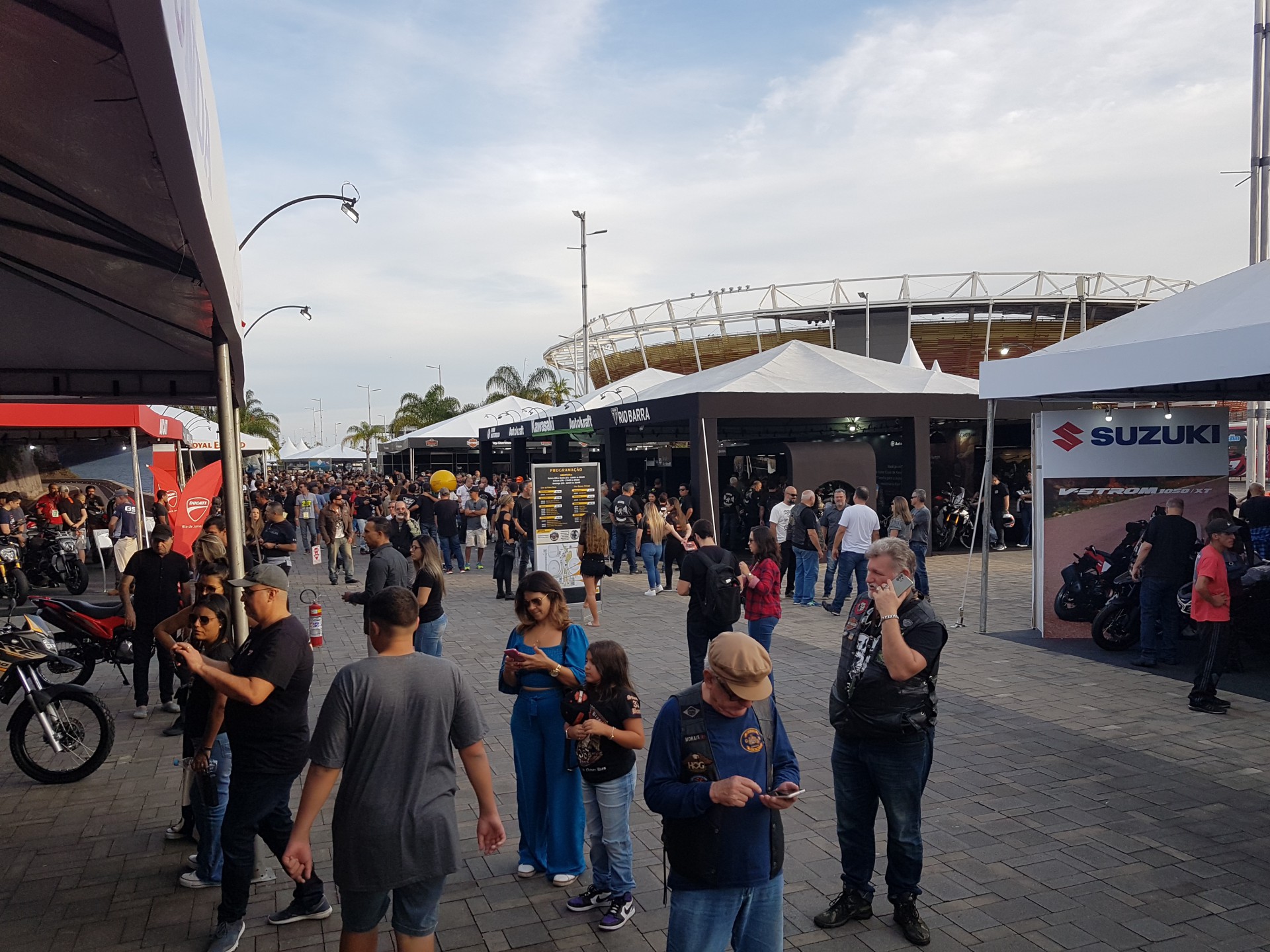 Salão Moto Brasil 2022 no Parque Olímpico já recebeu mais de 40 mil pessoas desde a última quinta-feira - Divulgação