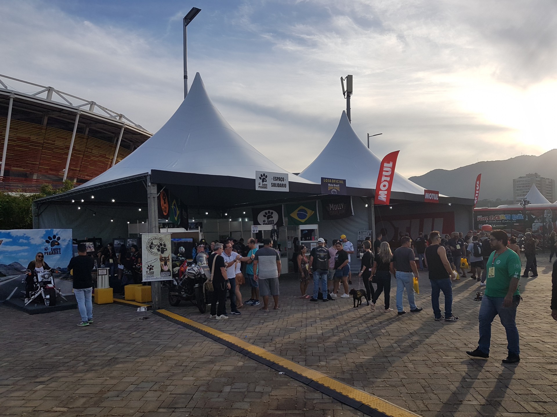 Salão Moto Brasil 2022 no Parque Olímpico já recebeu mais de 40 mil pessoas desde a última quinta-feira - Divulgação