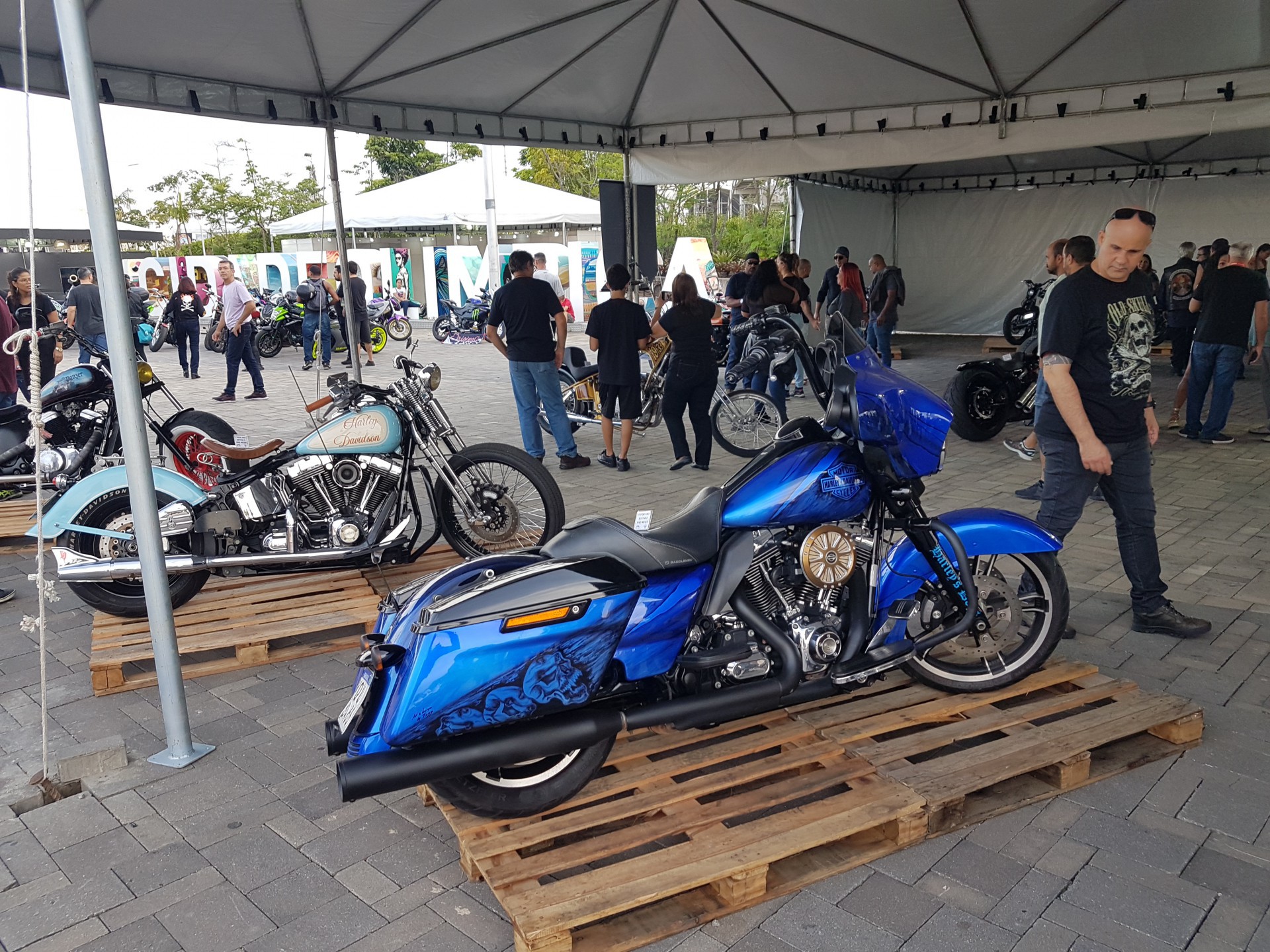 Salão Moto Brasil 2022 no Parque Olímpico já recebeu mais de 40 mil pessoas desde a última quinta-feira - Divulgação