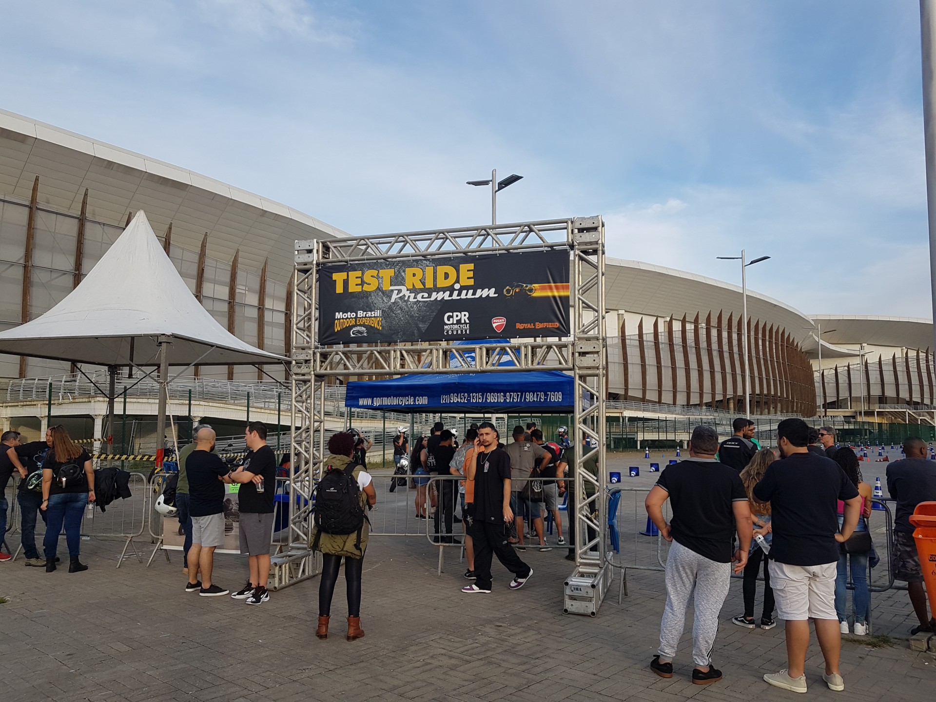 Salão Moto Brasil 2022 no Parque Olímpico já recebeu mais de 40 mil pessoas desde a última quinta-feira - Divulgação