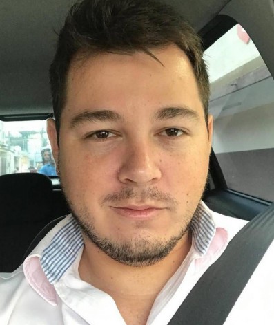 Vinícius Hayden, ex-assessor do vereador Gabriel Monteiro, morre em acidente de carro em Teresópolis. Ele havia denunciado do vereador e dizia estar sofrendo ameaças. - Reprodução Arquivo Pessoal