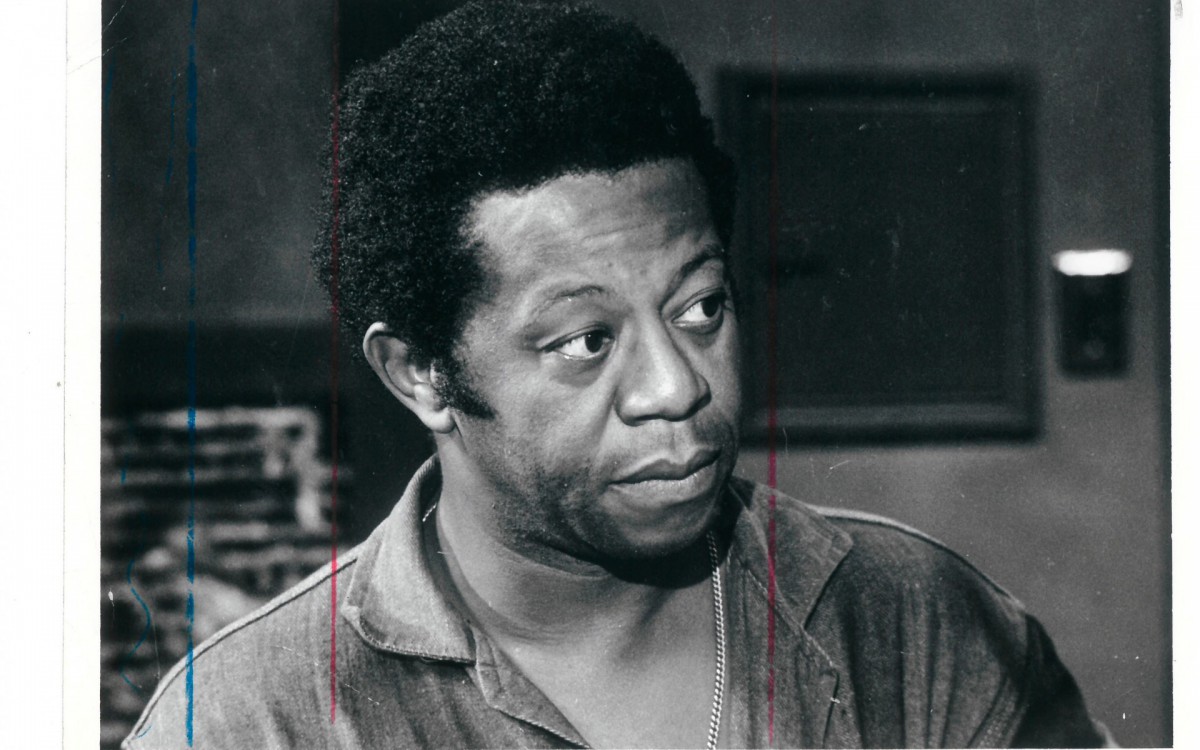 Ator Milton Gonçalves em Agosto de 1983. - Arquivo O Dia