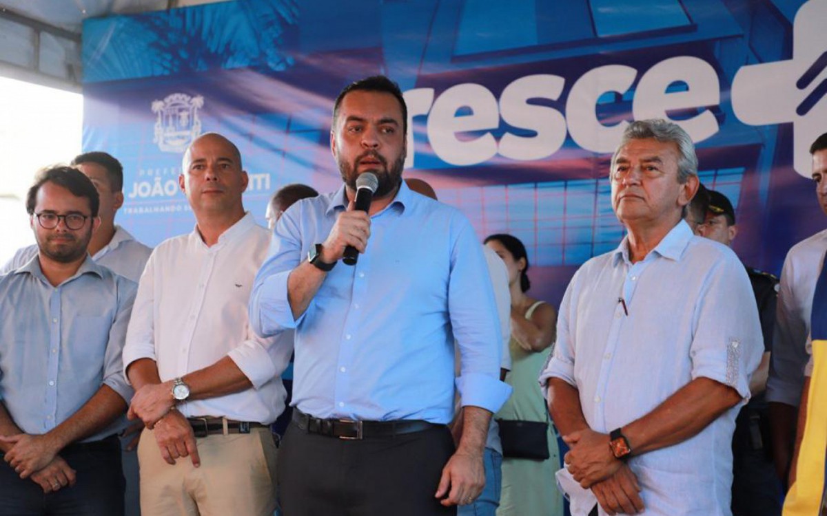 Valdecy da Sa&uacute;de, Cl&aacute;udio Castro e Prefeito Dr. Jo&atilde;o 