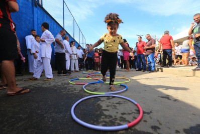 Belford Roxo: Projeto ‘Brincar é Coisa Séria’ leva alegria às crianças na Praça de Santa Amélia