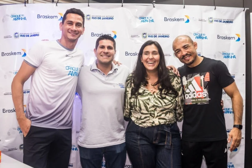 José Aldo e Ganso lançam projeto social em Duque de Caxias, na Baixada Fluminense