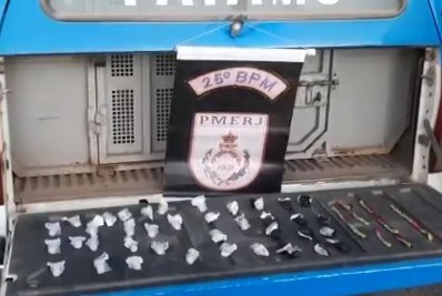 Homem é preso com drogas em São Pedro da Aldeia