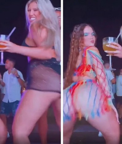 Mel Maia dança funk em sua festa de 18 anos