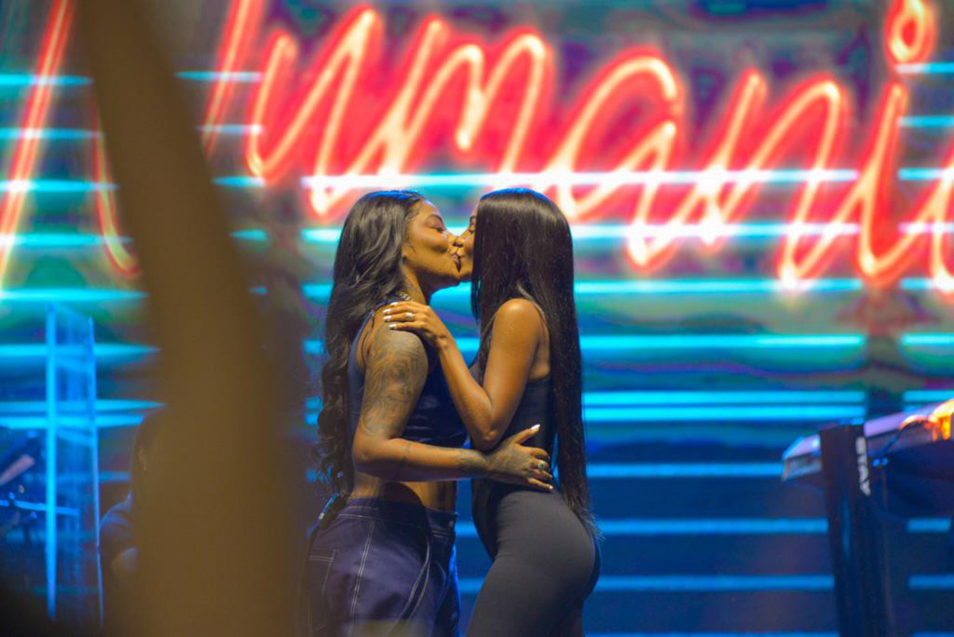 Ludmilla e Brunna Gonçalves na Virada Cultural de São Paulo - Leo Franco / Ag. News