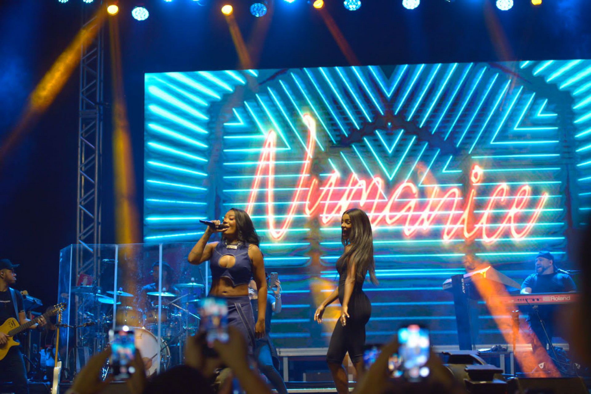 Ludmilla e Brunna Gonçalves na Virada Cultural de São Paulo - Leo Franco / Ag. News