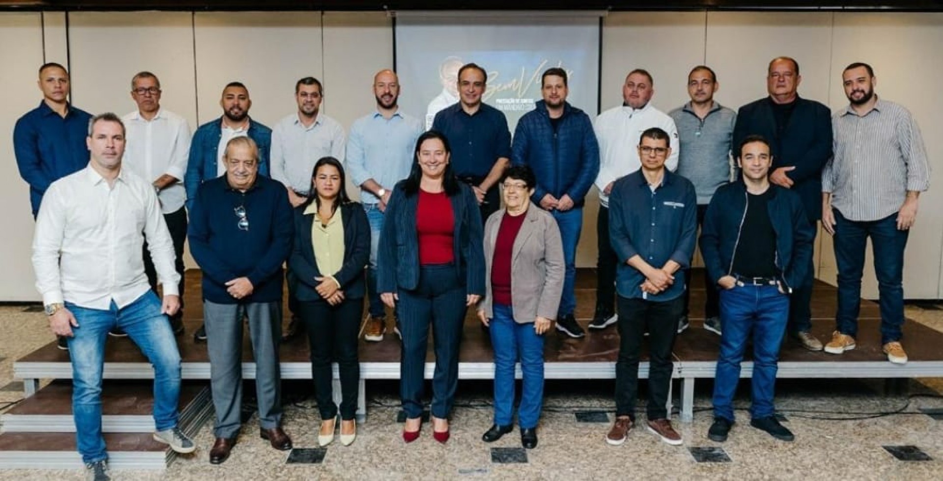 Prefeito Vinicius Claussen recebe vereadores e prefeitos do Estado do Rio em reunião com Deputado Federal Hugo Leal - Bruno Furtado