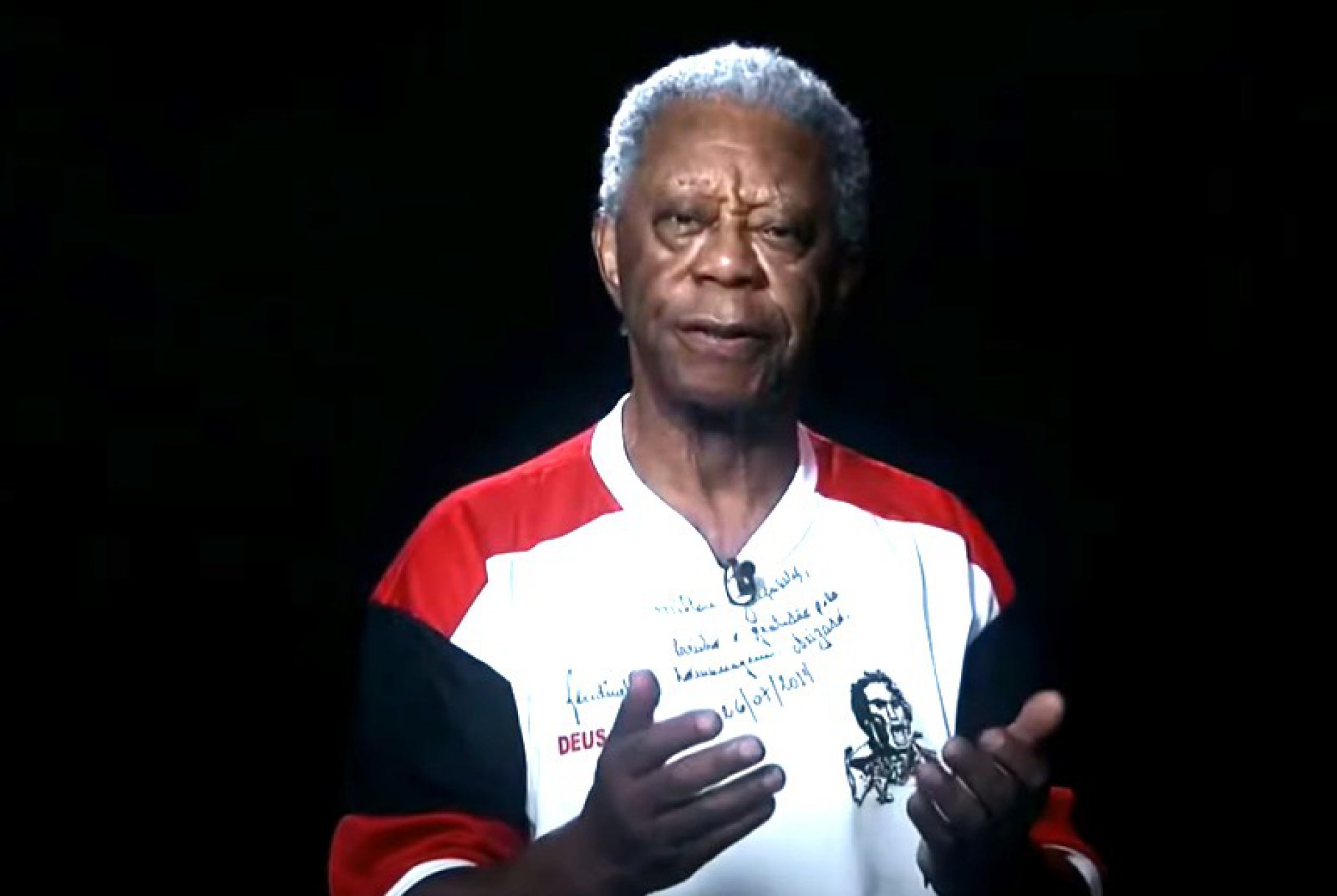 Milton Gonçalves era torcedor do Flamengo - Reprodução