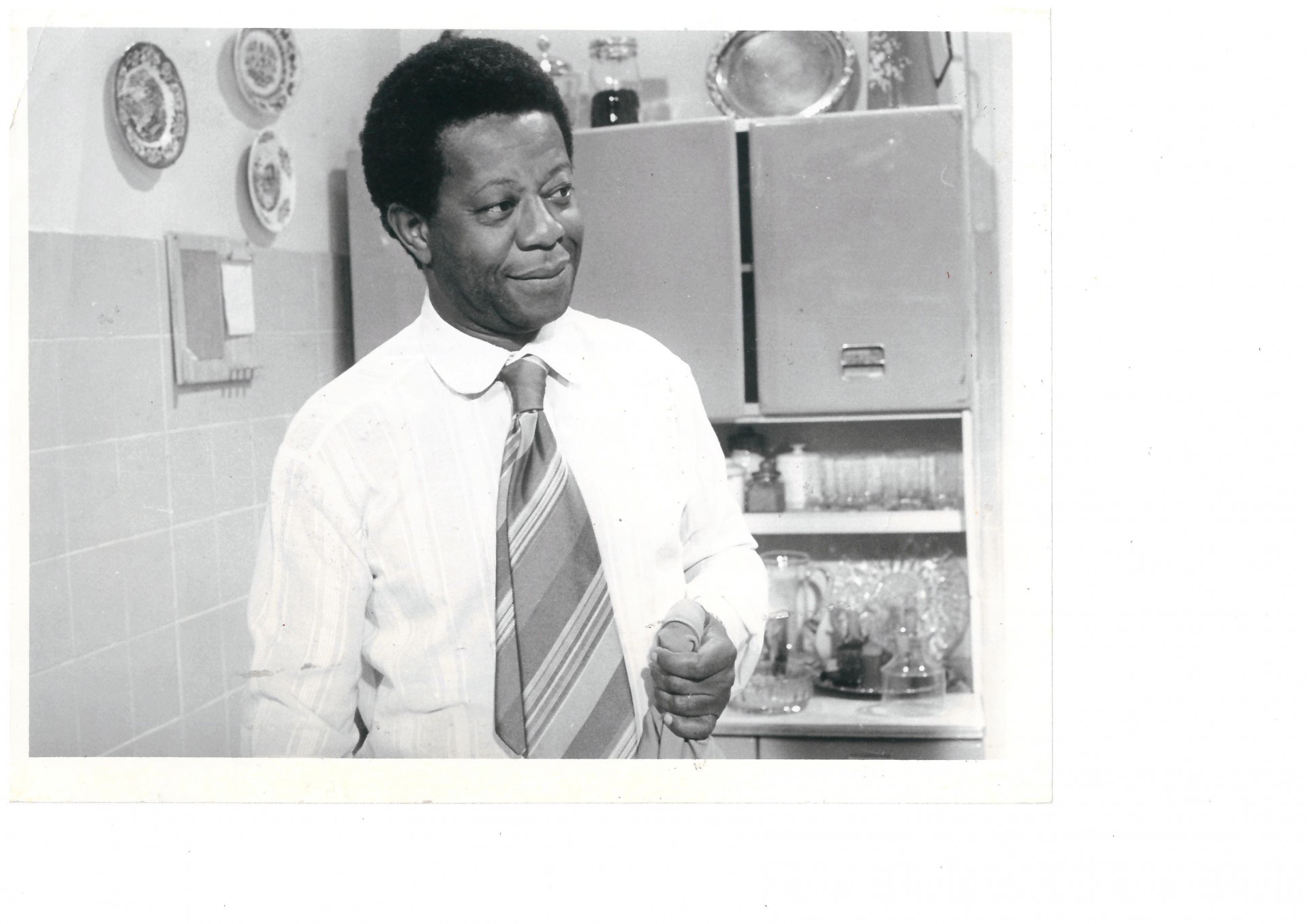 Ator Milton Gonçalves em Agosto de 1983. - Arquivo O Dia