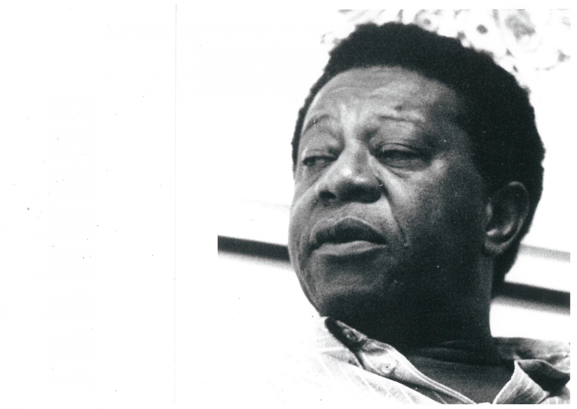 Ator Milton Gonçalves em Abril de 1990. - Arquivo O Dia