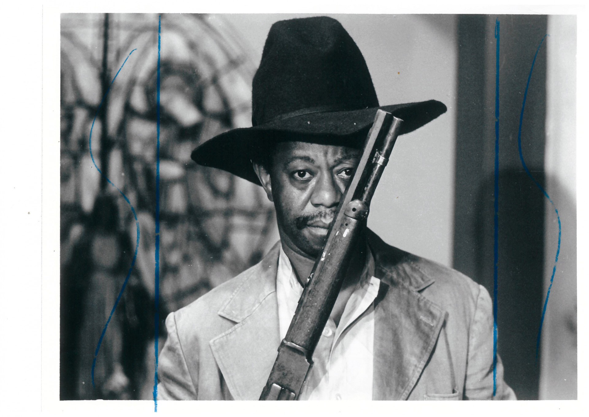 Ator Milton Gonçalves em Junho de 1982. - Arquivo O Dia