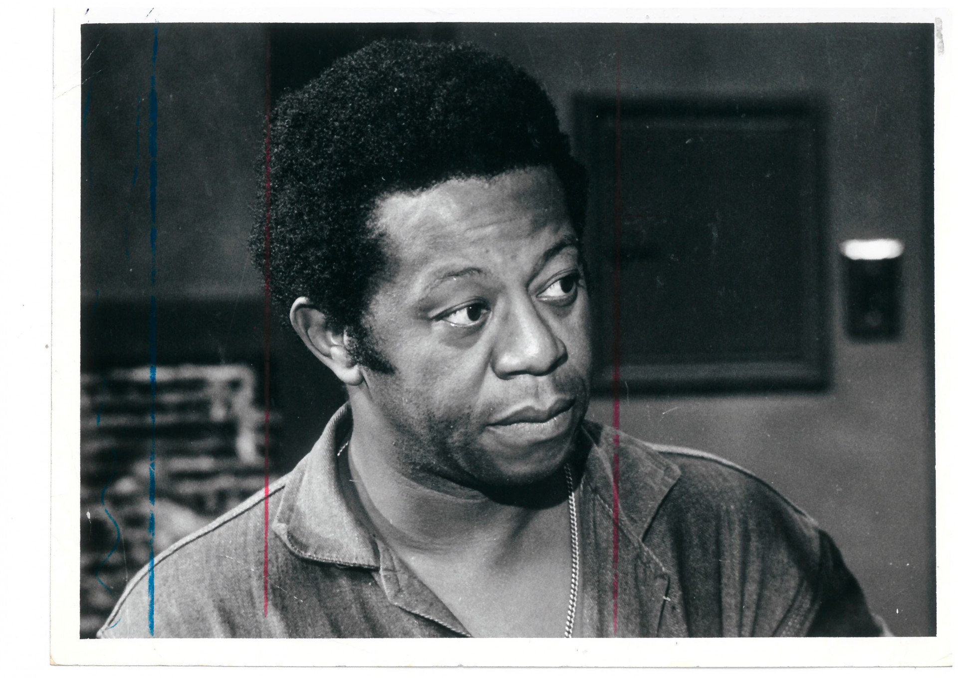 Ator Milton Gonçalves em Agosto de 1983. - Arquivo O Dia